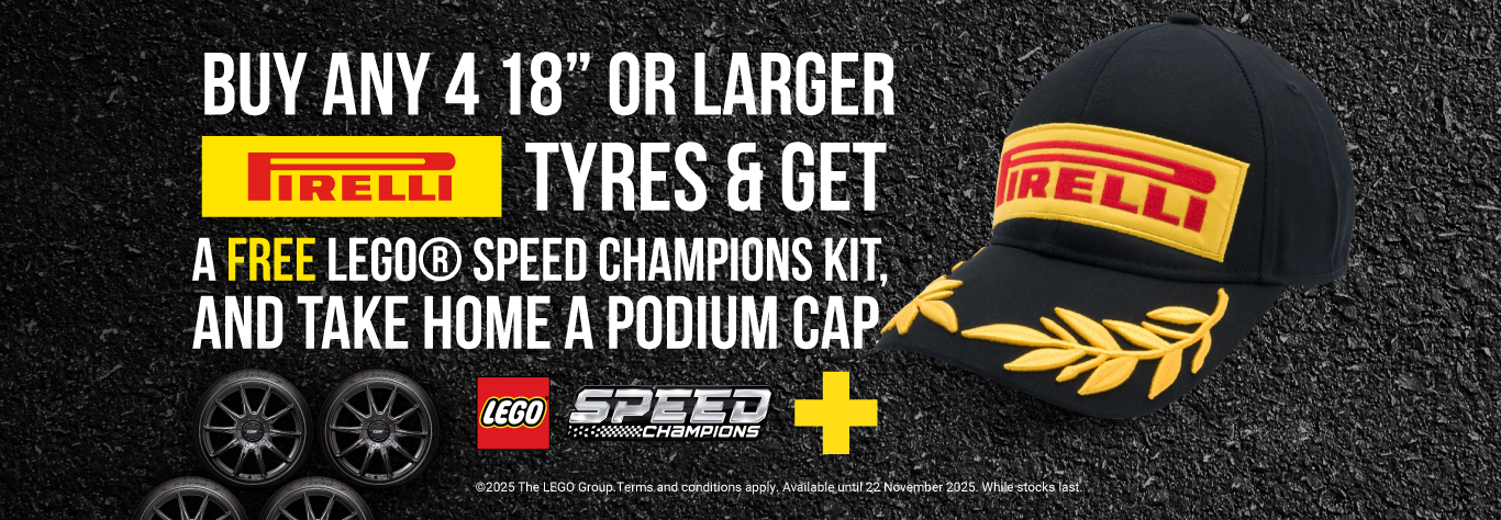 Pirelli campaign banner