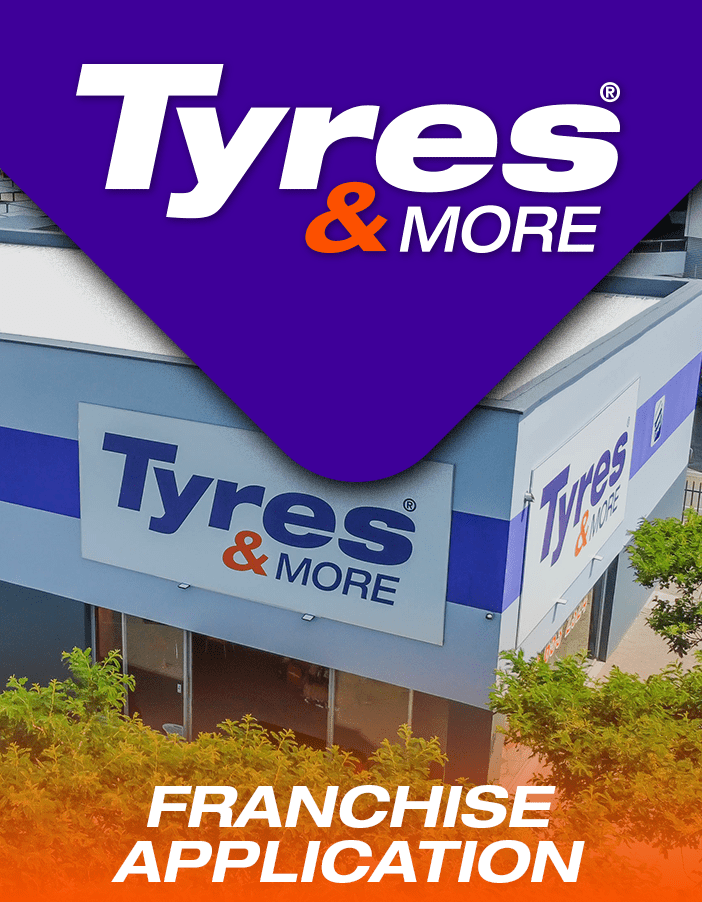 An overview shot of a tyres and more store