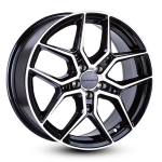 Racing Hart Concepts Halo Gloss Black Machined