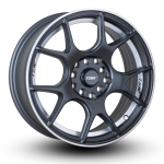 TSW TSX Satin Black Machined Undercut