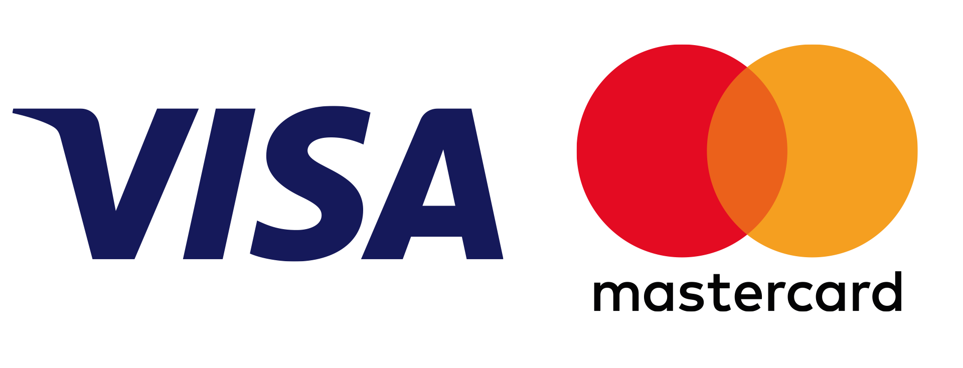 Visa / Mastercard logos